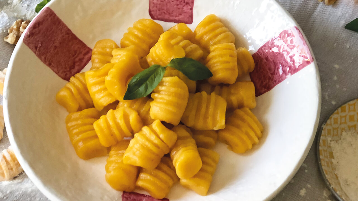 Los ñoquis de calabaza son una variante saludable y rica. Los ñoquis de calabaza son una variante saludable y rica.