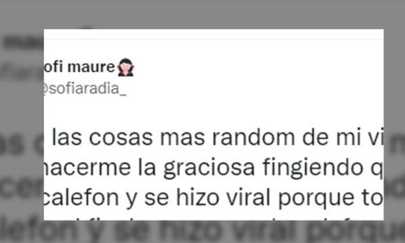 El curioso relato de la joven se volvió furor en las redes. El curioso relato de la joven se volvió furor en las redes.