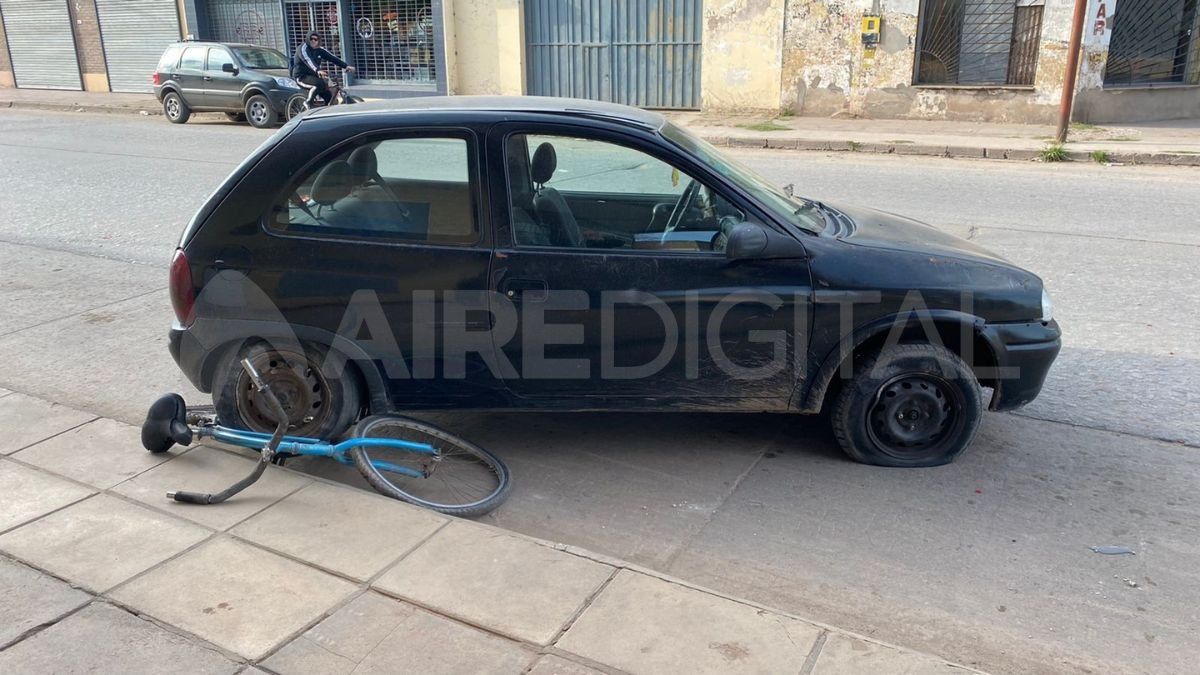 El fuerte accidente se produjo en la madrugada del sábado.