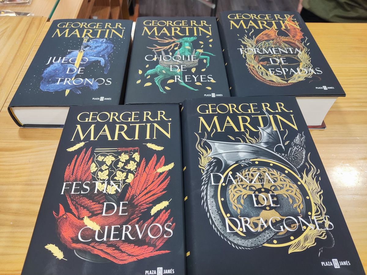 Los libros de George R.R. Martin, Los libros de George R.R. Martin,