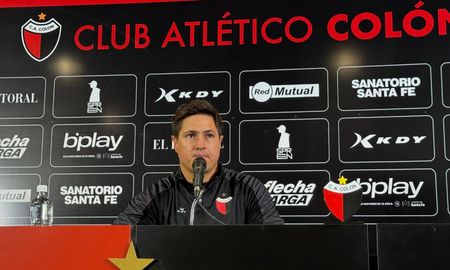 Ezequiel Medrán lamentó en conferencia de prensa que Colón no haya podido sumar de a tres ante Mitre. Ezequiel Medrán lamentó en conferencia de prensa que Colón no haya podido sumar de a tres ante Mitre.