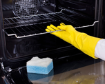 Limpieza de horno con productos amigables con el medioambiente