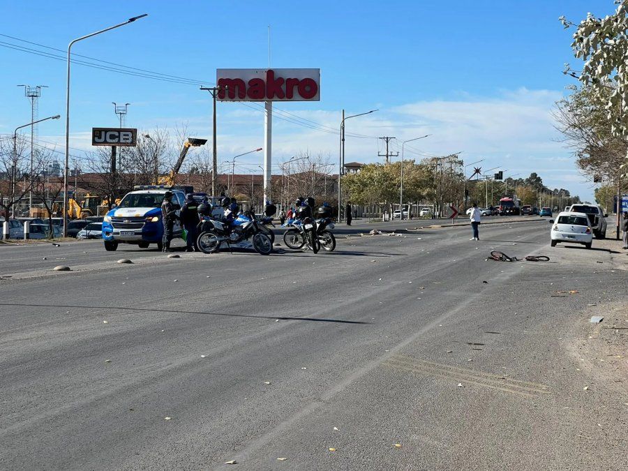 Accidente fatal: un ciclista y un motociclista murieron en dos incidentes viales en Neuquén