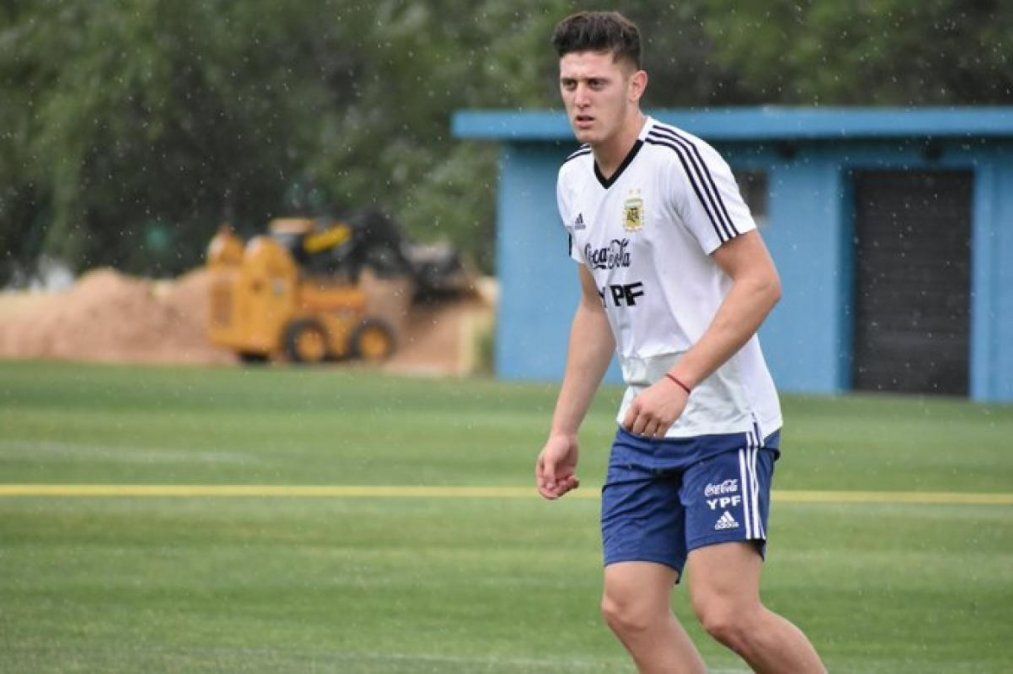 Gaich y Herrera se entrenaron con el Sub 23 de Argentina