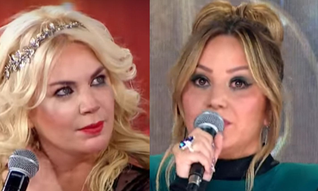 Cantando 2020: Esmeralda Mitre furiosa con Karina La Princesita y le cortaron el micrófono Cantando 2020: Esmeralda Mitre furiosa con Karina La Princesita y le cortaron el micrófono