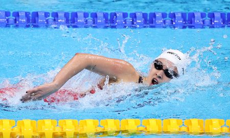 Delfina Pignatiello debutó en los Juegos Olímpicos de Tokio en la prueba de 1.500 metros libre, donde finalizó octava. Delfina Pignatiello debutó en los Juegos Olímpicos de Tokio en la prueba de 1.500 metros libre, donde finalizó octava.