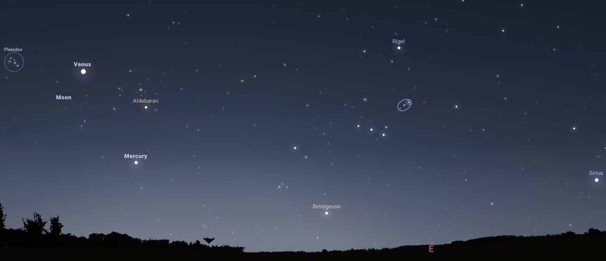 El cielo el próximo 26 de junio del 2022 en la ciudad de Santa Fe.