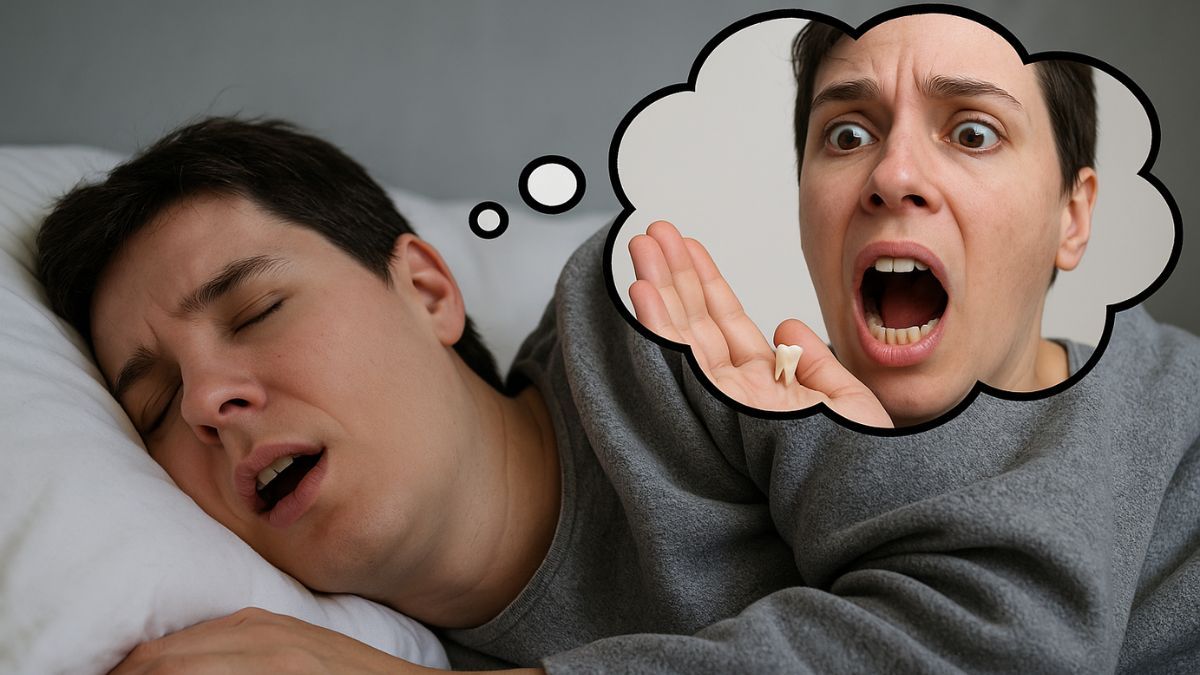 Soñar que se caen los dientes es muy común