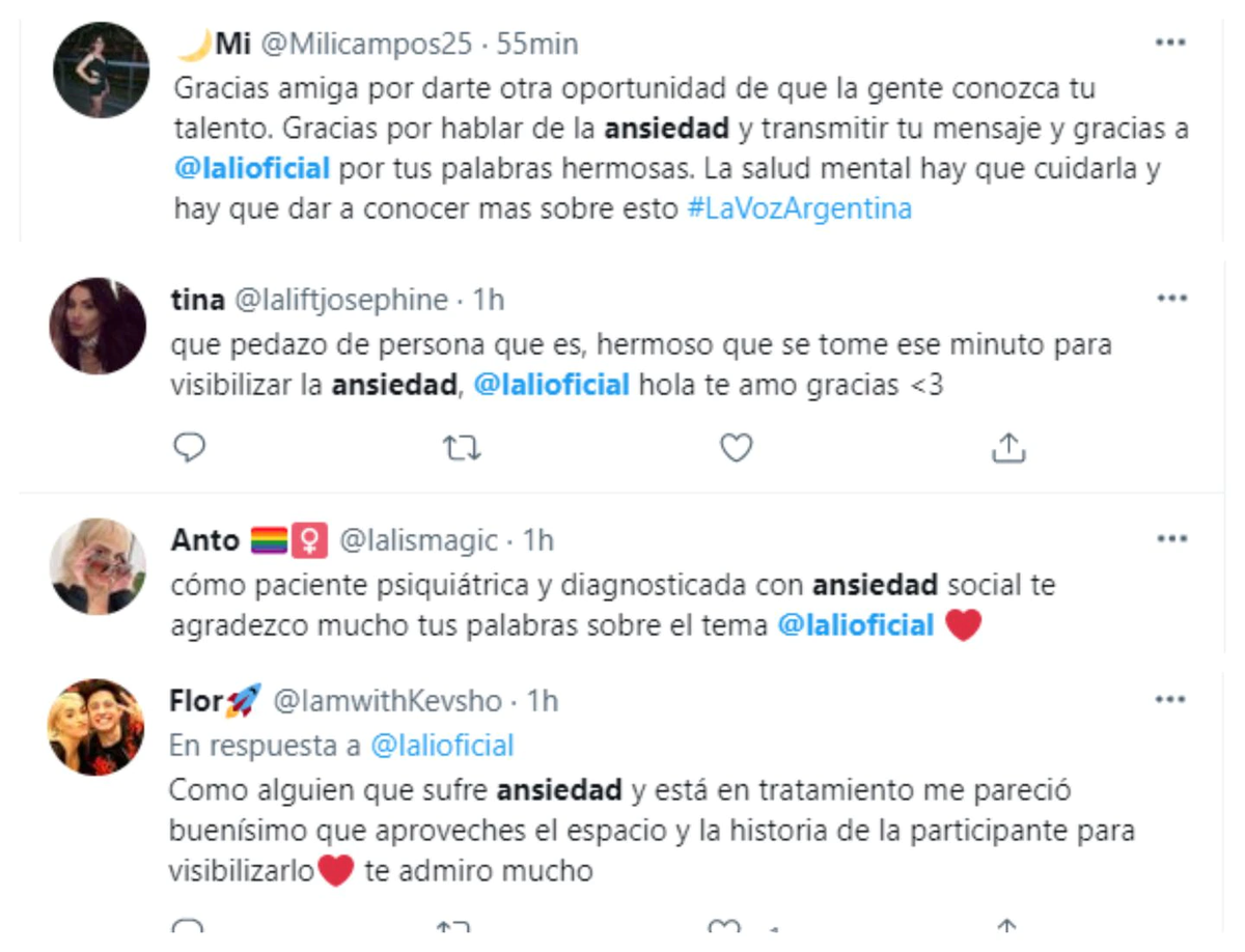 Lali Espósito se volvió tendencia en las redes sociales.