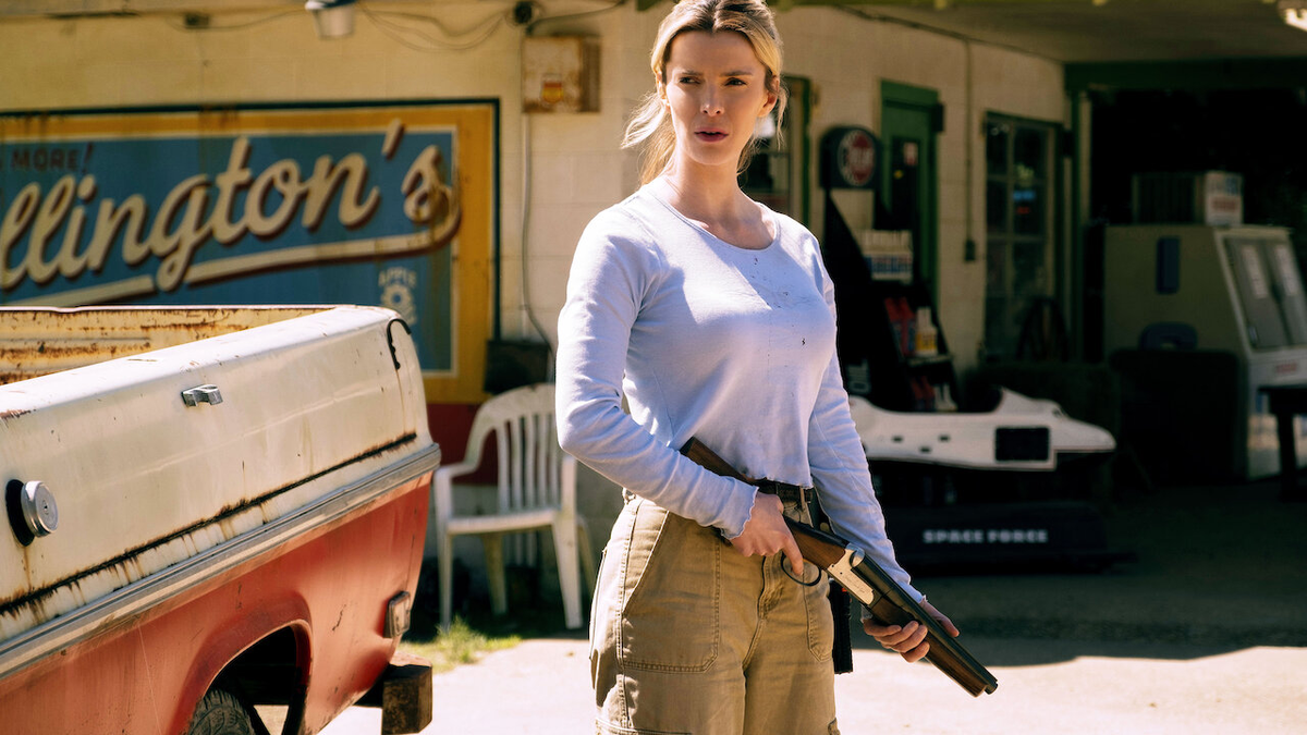 La principal protagonista de la película es Betty Gilpin