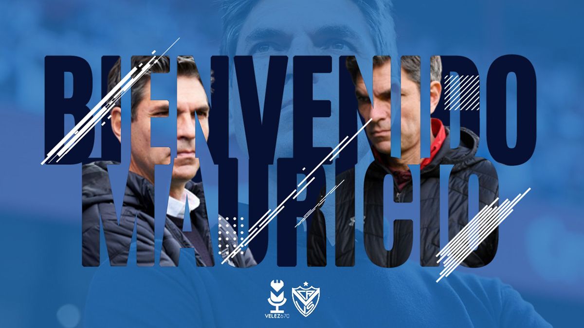 Mauricio Pellegrino fue presentado como nuevo entrenador de Vélez