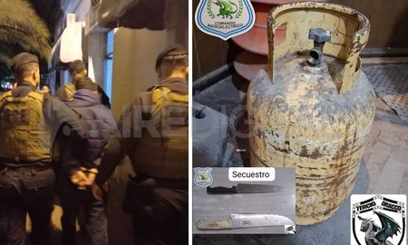 Barrio Nuevo Horizonte: detuvieron a un hombre que intentó prender fuego la casa donde estaba expareja y su hija. Barrio Nuevo Horizonte: detuvieron a un hombre que intentó prender fuego la casa donde estaba expareja y su hija.