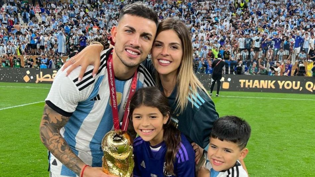 Leandro Paredes estaría en crisis con su esposa.