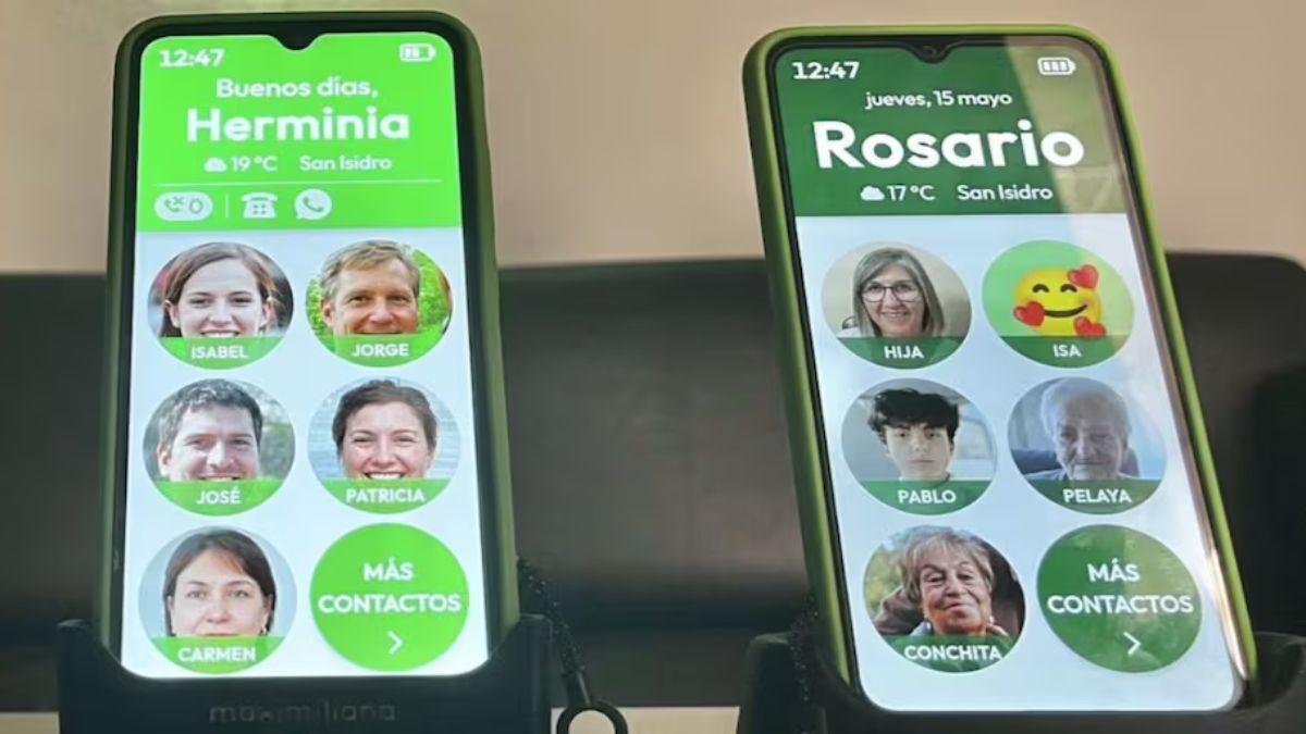 Maximiliana fue creada para adultos mayores que buscan mantenerse comunicados. Maximiliana fue creada para adultos mayores que buscan mantenerse comunicados.