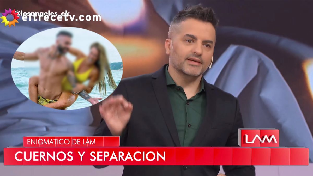 Ángel de Brito contó que una exangelita se separó al encontrar un video de su novio con otra mujer