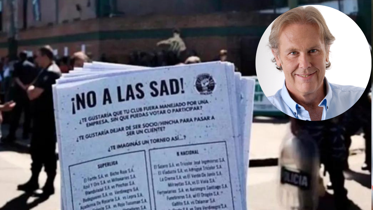 Gonzalo Bonadeo y las SAD en el fútbol argentino.