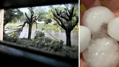 Temporal en Bolívar: los videos de los destrozos tras las tormentas, la caída de granizo y la voladura de techos