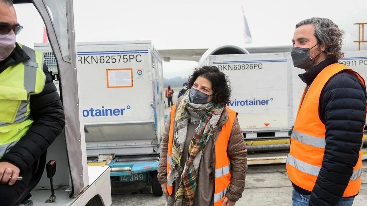 Vizzotti anticip&oacute; tambi&eacute;n que hay confirmado al menos otro vuelo a Rusia en b&uacute;squeda de m&aacute;s vacunas Sputnik V.