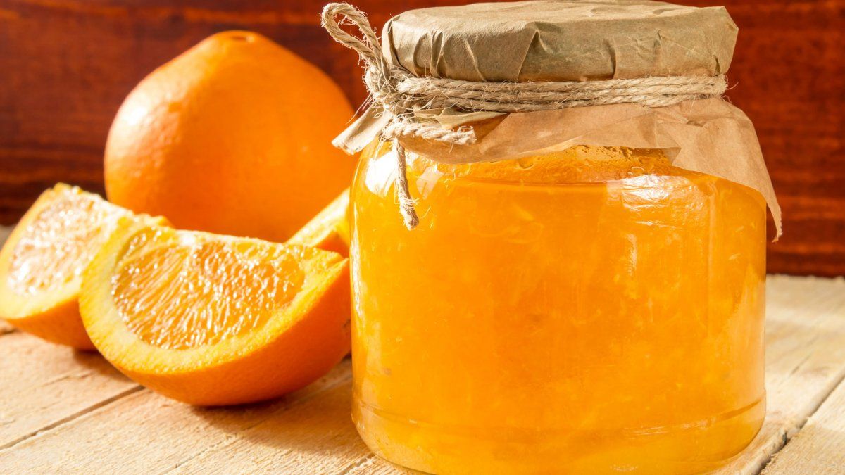 Mermelada de cáscara de naranja
