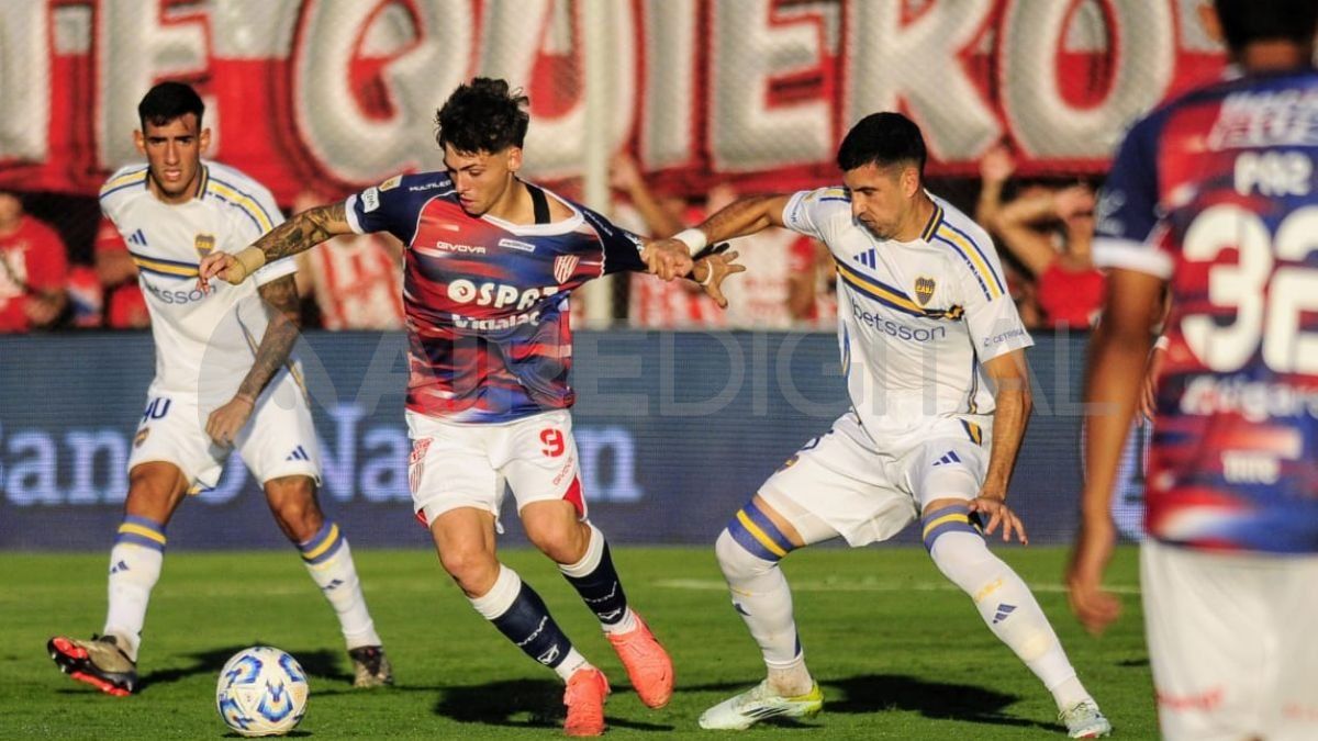 Jerónimo Domina fue de la partida en el encuentro ante Boca. Jerónimo Domina fue de la partida en el encuentro ante Boca.