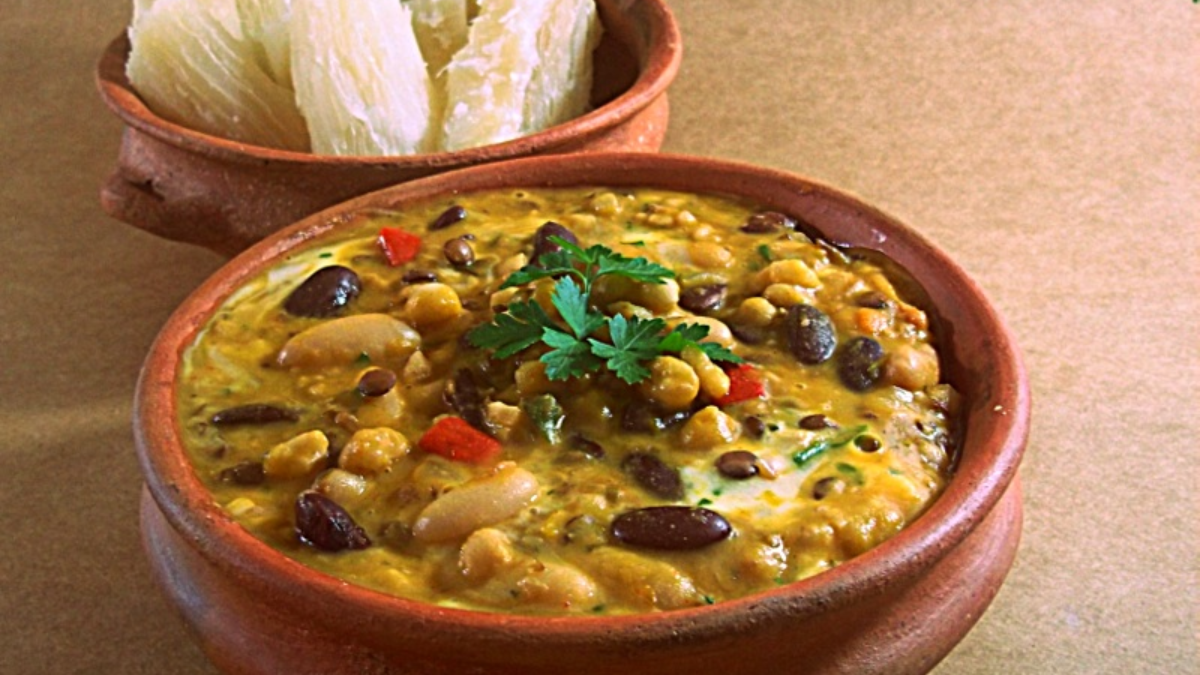 Este jopará paraguayo es un plato reconfortante