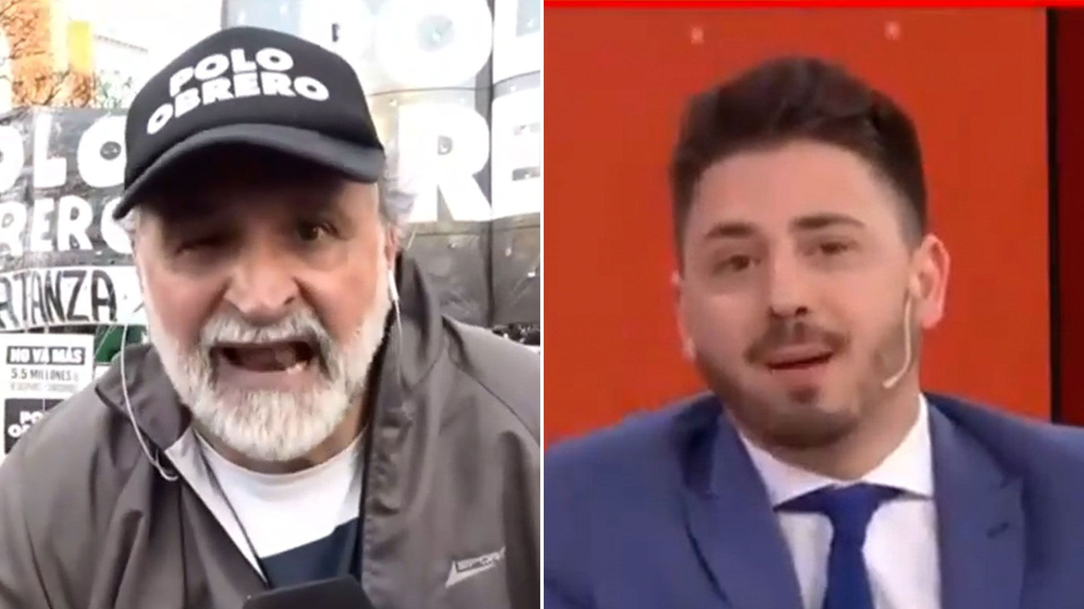 Un dirigente social estalló contra Pampito.