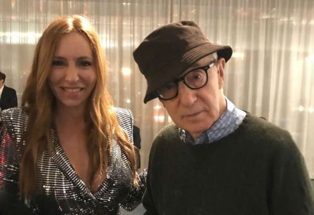 El encuentro de Analía Franchín y Woody Allen