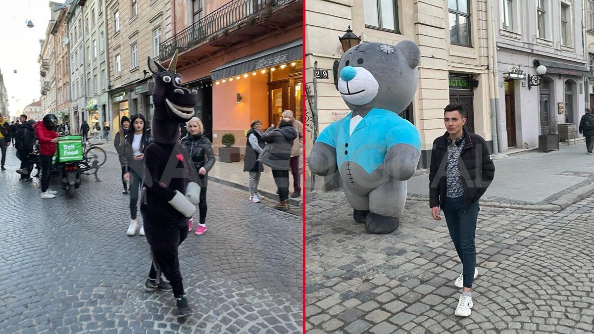 Una tarde en las calles de Lviv.