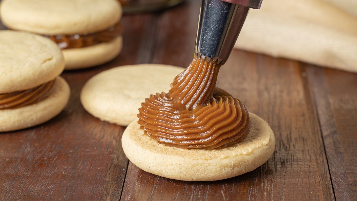Estas galletitas se usan para armar alfajorcitos de maicena.