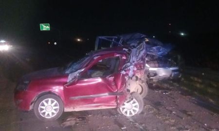 El accidente se produjo en la Ruta Nacional 19, a la altura de Frontera. El accidente se produjo en la Ruta Nacional 19, a la altura de Frontera.