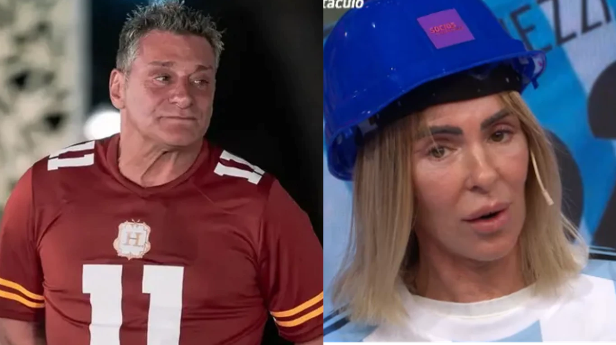 La esposa del Turco García le mandó un saludo a una de las amantes de su pareja en vivo.