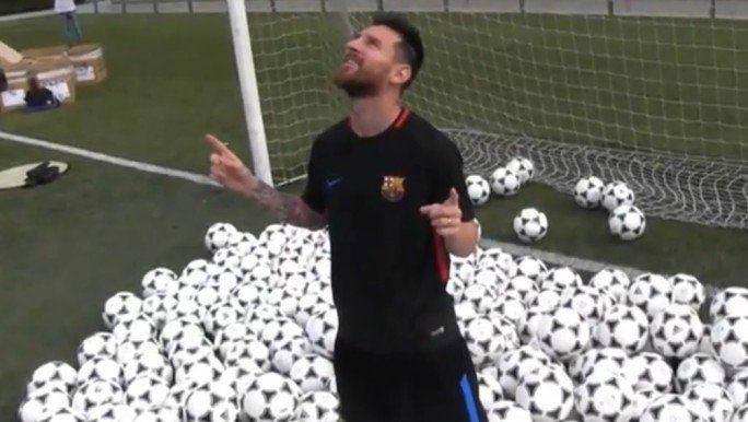 Un medio español homenajeó a Messi de forma especial