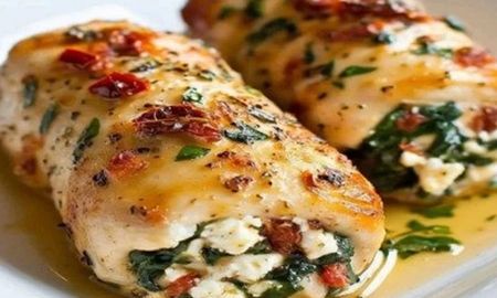 Pechugas rellenas. Pechugas rellenas.
