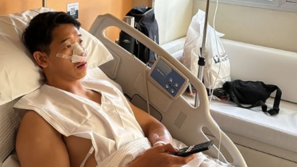 Martín Ku se mostró en una clínica y reveló el motivo de su cirugía.