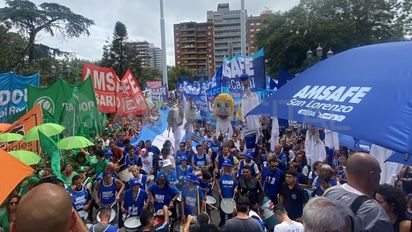 Paritaria docente en Santa Fe: Goity dijo que aún no hay convocatoria y la semana que viene puede haber más paros