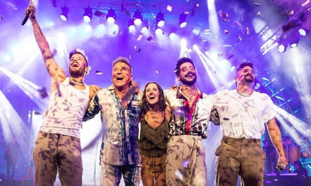 En el show participaron, además del colombiano, Evaluna, Mau y Ricky, y el mismísimo Ricardo Montaner. En el show participaron, además del colombiano, Evaluna, Mau y Ricky, y el mismísimo Ricardo Montaner.