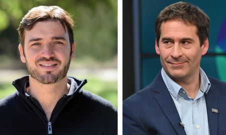 Ignacio Torres (izquierda) y Juan Pablo Luque (derecha) son los candidatos a gobernador en la provincia de Chubut Ignacio Torres (izquierda) y Juan Pablo Luque (derecha) son los candidatos a gobernador en la provincia de Chubut