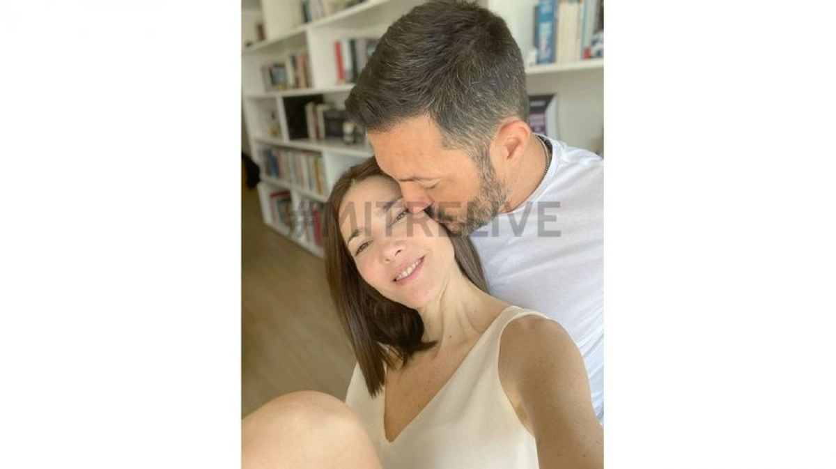 La primera foto de Cristina Pérez y el diputado Luis Petri.