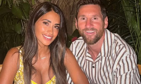 Messi y Antonela: el tierno festejo de San Valentín en Miami. Messi y Antonela: el tierno festejo de San Valentín en Miami.