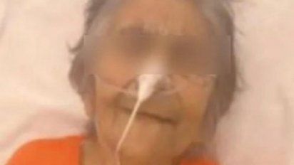 Abandonan a una jubilada de 83 años y dejan una nota: Ya no podemos cuidarla