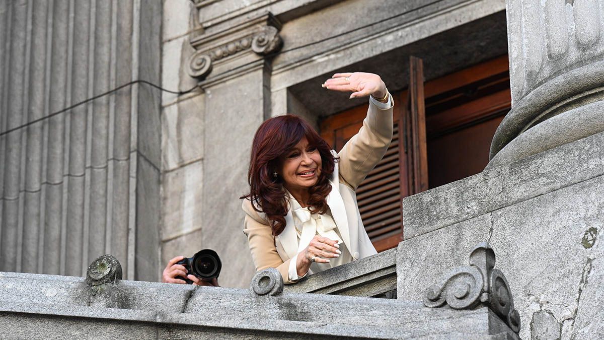 Durante su exposición pública tras la negativa de ampliar su indagatoria