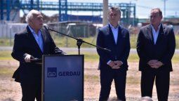 Lifschitz celebró la nueva acería: “No es lo mismo fabricar acero que caramelos” Lifschitz celebró la nueva acería: “No es lo mismo fabricar acero que caramelos”