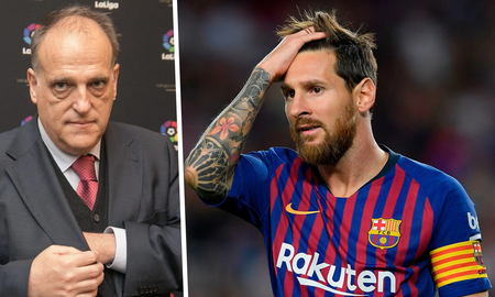 El presidente de la Liga de España ninguneó a Lionel Messi por elegir el Inter Miami. El presidente de la Liga de España ninguneó a Lionel Messi por elegir el Inter Miami.