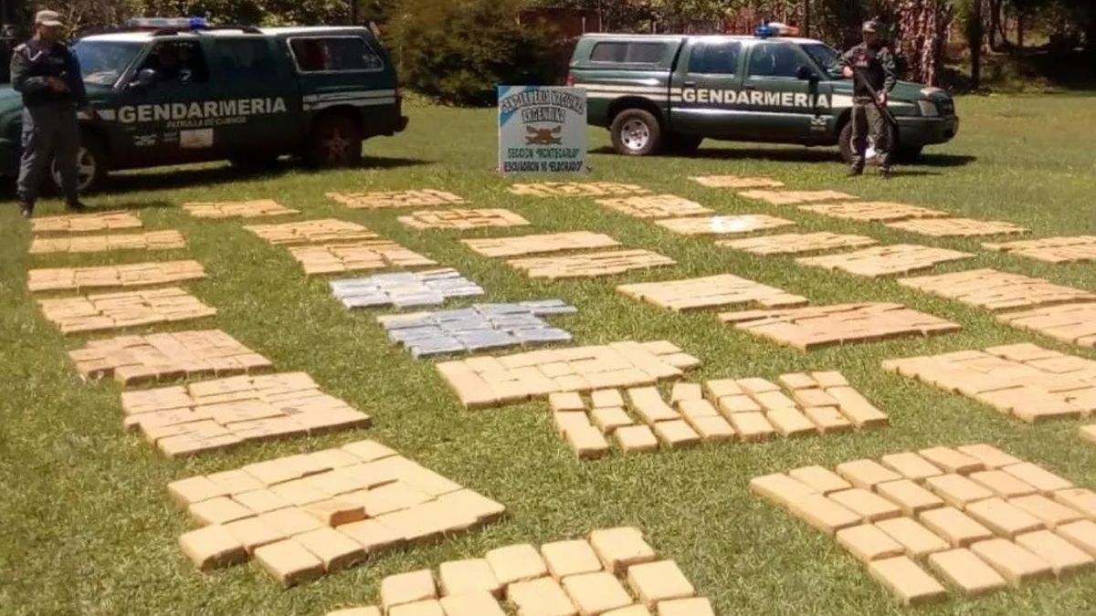 Secuestran más de una tonelada y media de marihuana en Misiones