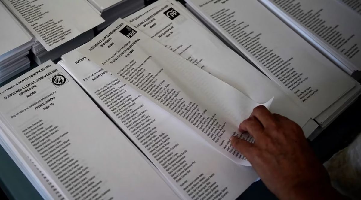 Los españoles votaron este domingo.