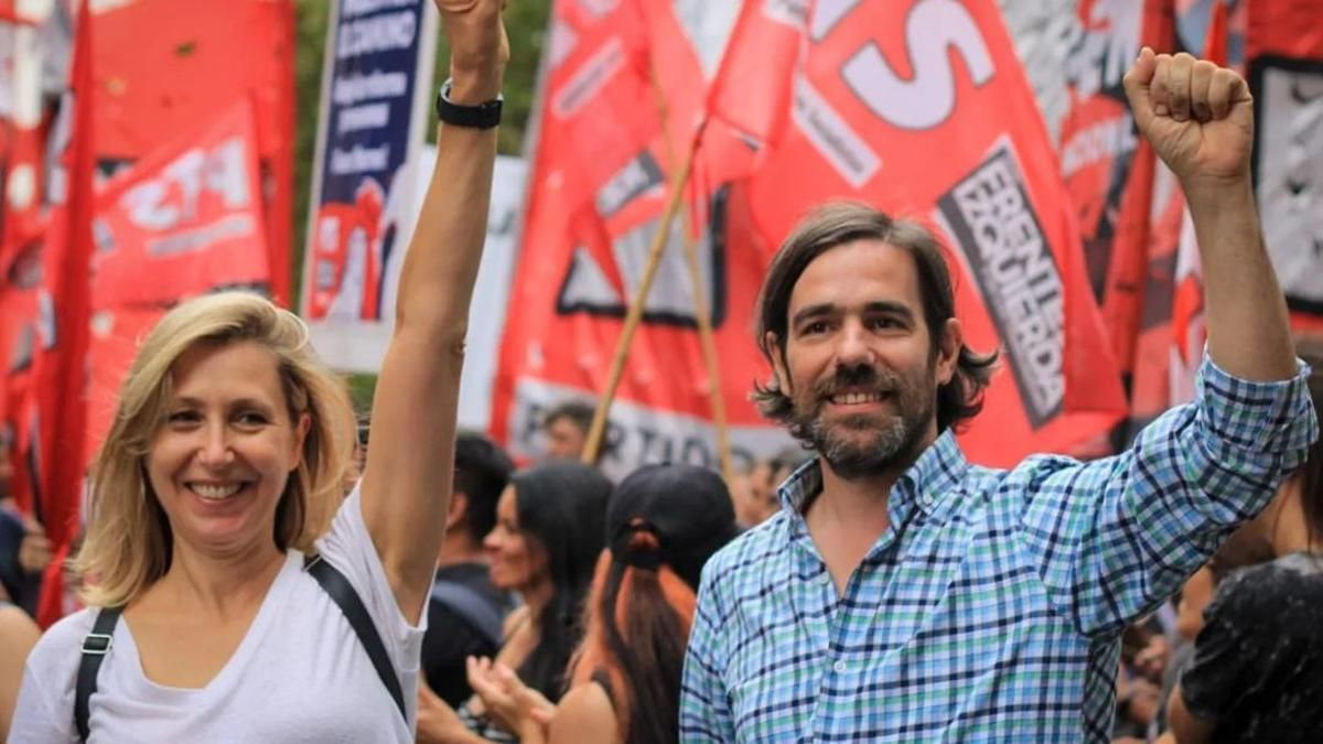 Myriam Bregman - Nicolás del Caño, la fórmula presidencial del Frente de Izquierda. Myriam Bregman - Nicolás del Caño, la fórmula presidencial del Frente de Izquierda.