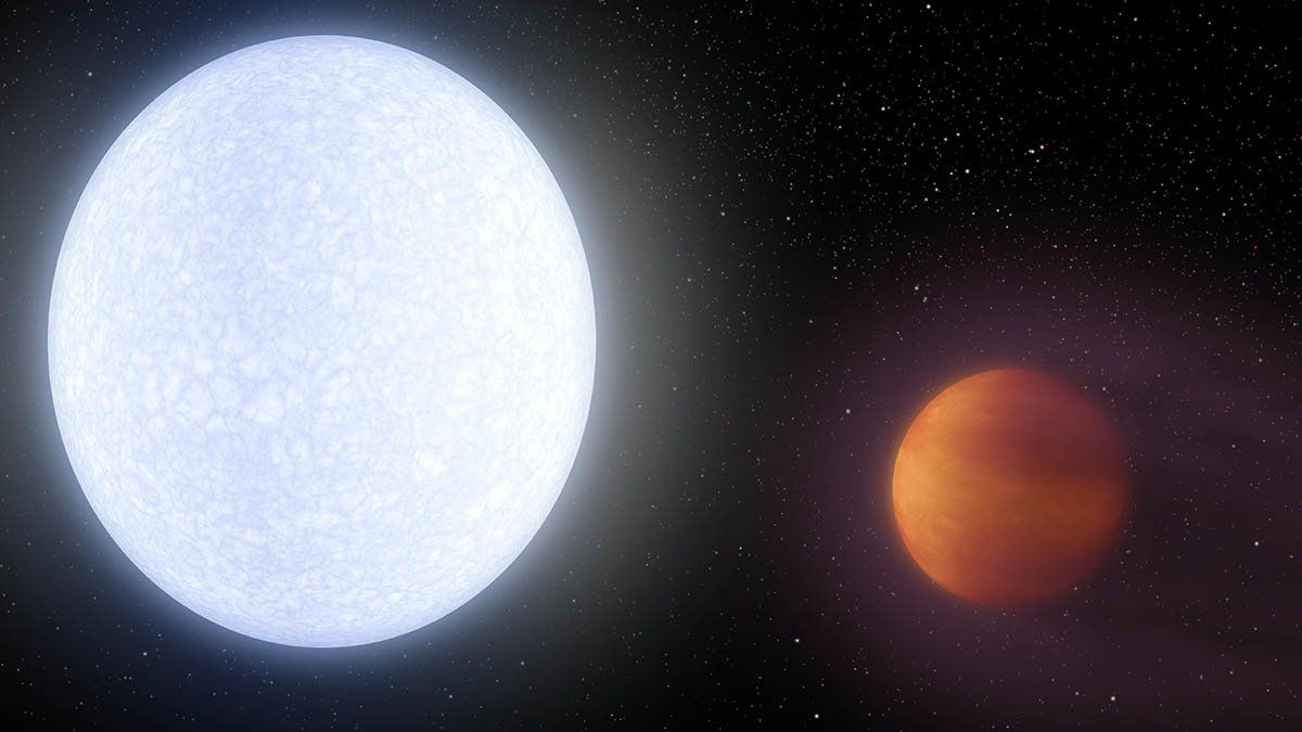 KELT-9b es el exoplaneta gigante de gas más caliente conocido.