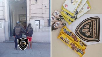 Robó chocolates y llaveros de un kiosco en Santa Fe, lo detuvo la policía y descubrió que tenía pedido de captura