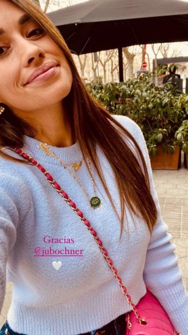 Antonela Roccuzzo- capturas de instagram