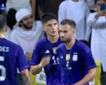 Joaquín Correa anotó el 5-0 de la Selección Argentina ante Emiratos Árabes Unidos, en el último amistoso previo al Mundial Qatar 2022.